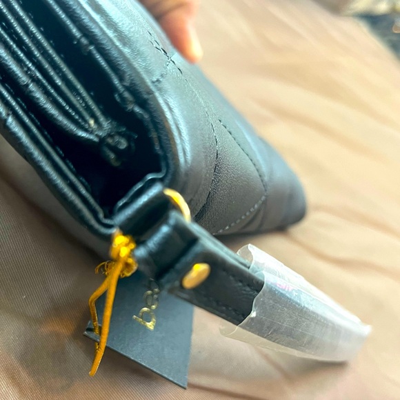 Bebe Black Quilted Wristlet - Picture 9 of 9